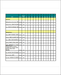 Excel often changes the formatting of a cell based on how it parses what you are entering into that cell. Free 25 Maintenance Checklist Samples Templates In Ms Word Pdf Google Docs Pages Excel Numbers