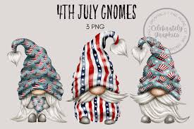 Furthermore, these clipart images are very helpful to you in a very meaningful manner. 4th July Gnome Clipart By Celebrately Graphics Thehungryjpeg Com