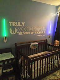 Cool Geeky Ways To Create Your Own Star Wars Baby Room Star Wars Baby Room Star Wars Room Star Wars Nursery