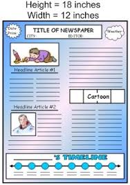 Biography Book Report Newspaper Templates Worksheets And Grading Rubric Book Report Biography Book Report Biography Book Report Projects