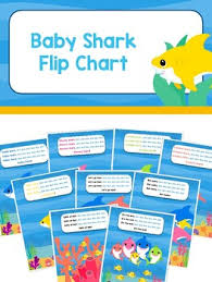 baby shark flip chart