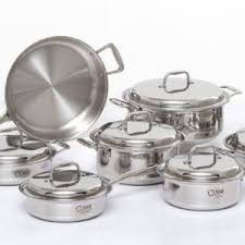 Oven Stovetop Clad Cookware Liberty Tabletop Cookware Set Stainless Steel Cookware Set Stainless Steel Cookware