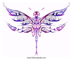 Greatbigcanvas.com has been visited by 100k+ users in the past month Colorful Tribal Dragonfly Tattoo Designs