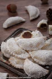 Christmas cookies part 3 rings venčeky recipe slovak 14. Italian Christmas Cookies With Chestnut Chocolate Filling Chestnut Tortelli Recipe Cinnamon Coriander