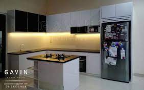 Tentu karena kitchen set ini ada model maka biayanya pun beda. Kitchen Set Finishing Hpl 2 Sampai 3 Minggu Pembuatan Kitchen Set Minimalis Modern Project Pembuatan Kitchen Set Di Kalimalang Interior Dekorasi Rumah Cabinet