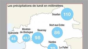 Météo châteaubriant heure par heure, code postal 44110. Intemperies Plus De Deux Mois De Pluie En 24 Heures Nantes Maville Com