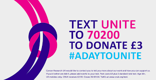 In fact, we've helped make possible almost every major cancer research breakthrough since 1946. Cancer Research Uk On Twitter Make Sure You Share Who You Re Uniting With And Donate To Help Beat Cancer Sooner Adaytounite Https T Co 6nca37cpev