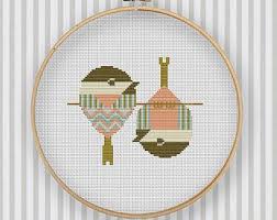A wide variety of counted cross stitch patterns options are available to you, such as subjects, material, and use. Counted Cross Stitch Birds Easy Cross Stitch Modern Pattern Animal Cross Stitch Boho Chic Color Bird Cross Stitch Bird Diy Cross Stitch Cross Stitch Embroidery