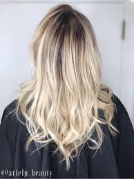 Arielp Beauty Shadow Root Balayage Root Smudge Baby Lights Summer Blonde Blonde Light Blonde Natural Blonde Loose Cur Shadow Root Babylights Balayage