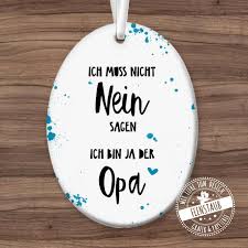 Der vatertag wird in vielen ländern der erde gefeiert. Personliches Geschenk Zum Vatertag Fur Opa Ich Muss Nicht Nein Sagen