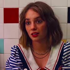 Pov: robins parents wont let her date steve so she lies and tells him shes  a lesbian :(