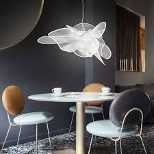 I wanted to create a piece of art in the world of fashion, a gem that would be surprising and reassuring at the same. Slamp La Belle Etoile Suspension Bei Nostraforma