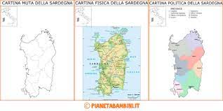 Tutti i consigli per non far patire lo shock da trapianto. Cartina Muta Fisica E Politica Delle Sardegna Da Stampare Pianetabambini It