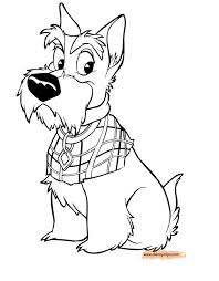 Lady has two friends dogs in the neighborhood, a scottish terrier named jock and a bloodhound dog named trusty. 27 Inspiration Photo Of Lady And The Tramp Coloring Pages Albanysinsanity Com Lady And The Tramp Coloring Pages Coloring Pages Inspirational Dog Coloring Page