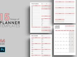 This set of free printable 2019 monthly calendar and planner comes with beautiful floral designs, unique for each month. Printable Calendar Designs Themes Templates And Downloadable Graphic Elements On Dribbble