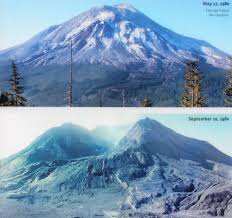 Mount St Helens Before And After May 18th 1980 Eruption Imgur St Helens Mount St Helens Saint Helens