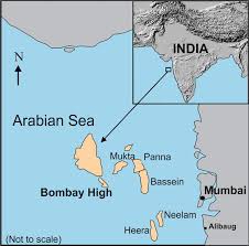 Geographical location of the Bombay ...