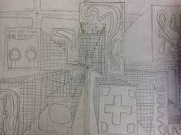 Birds Eye View Drawing Of A Bedroom 3d Birds Eye View City Perspective Horizons Line Vanishing Point Birds Eye View City Birds Eye Birds Eye View