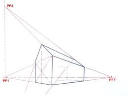 Centre Perspectif Plan Incline Les Bases Du Dessin Et De La Peinture Cours De Dessin En Perspective Maison Dessin Dessin
