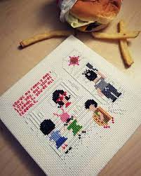 Maybe you would like to learn more about one of these? Bob S Burgers Louise Belcher Love Cross Stitch Pattern Cross Stitch Art Collectibles Colonialgolfhart Com