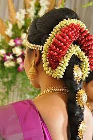South Indian Bridal Jade Fir Muhurtham Look With Goldplated Jadebillae By Magixspa Bridal Hair Decorations Bridal Hairstyle Indian Wedding Bridal Hair