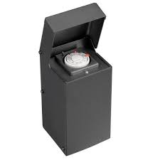 Outdoor Lighting Parts Intermatic Ml300rtw Malibu 300 Watt Power Pack With Timer And Ground Shield