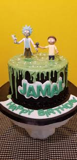 Not that that is important. Rick And Morty Themed Birthday Cake Beautiful Birthday Cakes Cake Decorating Designs Themed Birthday Cakes