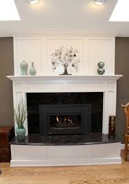 Start by inspecting your fireplace to see if you will be able to install for a wood stove insert. Wood Wrapped Fireplace Wainscoting Styles Wood Wainscoting White Wainscoting