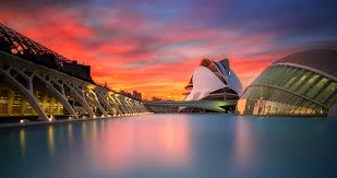 You can find on this page high quality (hd / 4k) pictures that can. Hd Wallpaper City Of Arts And Sciences Valencia Spain Sunset 4k Wallpaper Flare