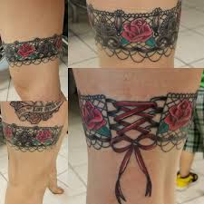 Black and grey gun and belt tattoo on thigh. Pin On Ink My Whole Body