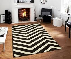 Black And White Striped Area Rug 5x7 Black Contemporary Chevron Design 5x7 Black Zig Zag Rugs 5 By 7 Area Rug Modern Rugs For Living Room 5x8 Rugs B Modern Area Rugs Rugs In Living Room Area Rugs
