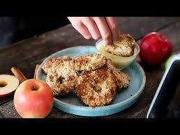 Wir Haben Passend Zur Jahreszeit Superleckere Apfelringe In Einer Knusprigen Nusspanade In Unserem Philips Airfryer Xxl Zubereit Airfryer Rezepte Rezepte Essen
