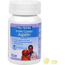 Pro Sense Enteric Coated Aspirin For Dogs 120 Count Walmart Com