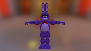 Bonnie Download Free 3d Model By 999angry 999angry Sketchfab Bonnie 3d Model Character 3d Model