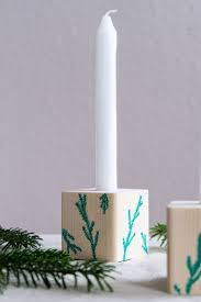 Kerzenhalter Selber Machen Eine Minimalistische Diy Idee Adventskranz Selber Machen Diy Ideen Weihnachten Und Kerzen