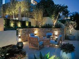 Night Yard Landscaping With Outdoor Lights 25 Beautiful Lighting Ideas Garden Lighting Design Backyard Lighting Outdoor Landscaping