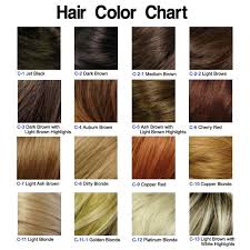 Hair Color Chart My Hair Is Dark Brown But Id Like It To