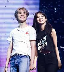 Fakestagram In 2020 Jimin Seulgi Kpop Couples Bts Girl