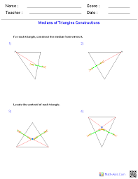 These videos are here to review the concepts taught in class they are not a replacement. Geometry Worksheets Constructions Worksheets