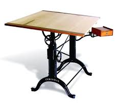 Centurian Mechanical Victorian Cast Iron Base Drawing Table Antique Drafting Table Drawing Table Industrial Drafting Tables