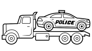 Yoko et didou jouent au policier et au voleur… pour ce jeu, ils ont besoin d'une voiture de police. Coloriage Voiture De Police 30 Images Pour Une Impression Gratuite