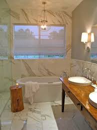 Little Luxury 30 Bathrooms That Delight With A Side Table For The Bathtub