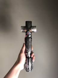 My Pvc Pipe Kylo Ren Lightsaber Lightsabers I started messing around with building a lightsaber and started with sink tube like most people i'm sure do.