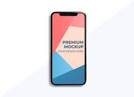Download Premium Psd Of Premium Mobile Phone Screen Mockup Template 527596 Phone Screen Phone Mockup Template