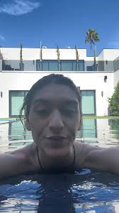 The neighbors love me🤭🥰 #fyp #poolday #swimming #bikini #california  #summer