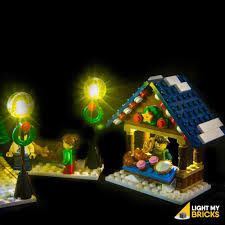 Winter Village Market 10235 Lego Light Kit Light My Bricks
