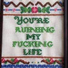 Save 40% on these cd bundles of cross stitch patterns. Creative Instagram Vulgar Embroidery Needlepoint And Crossstitch Image Ideas Inspiration On Designspiration