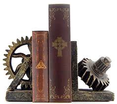 Check out our roundup of the best book ends to buy! Bellaa 22944 Industrial Bookends Mechanical Loft Gear 7 Inch Buy Online In Bosnia And Herzegovina At Bosnia Desertcart Com Productid 22762498