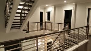 Maybe you would like to learn more about one of these? Before And After Modernizing Stairs For A Traditional Home In Wa With A Horizontal Bar Railing System Agsstainless Com
