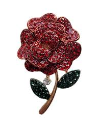 rose brooch